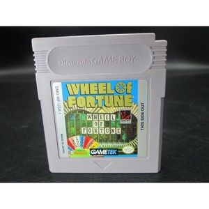 Wheel of Fortune (Nintendo Game‎ Boy, 1990) - Cartridge